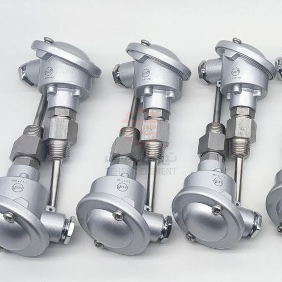 انواع ترموکوپل غلاف دار استیل موجود است